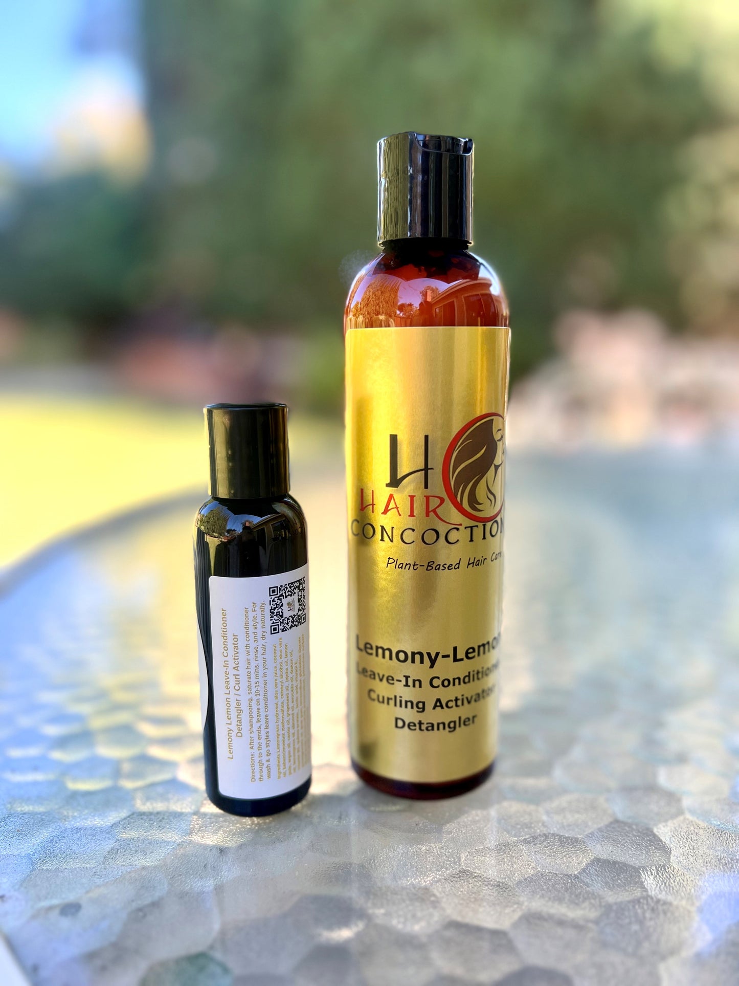 Lemony-Lemongrass Leave-In Conditioner Detangler Curl Activator