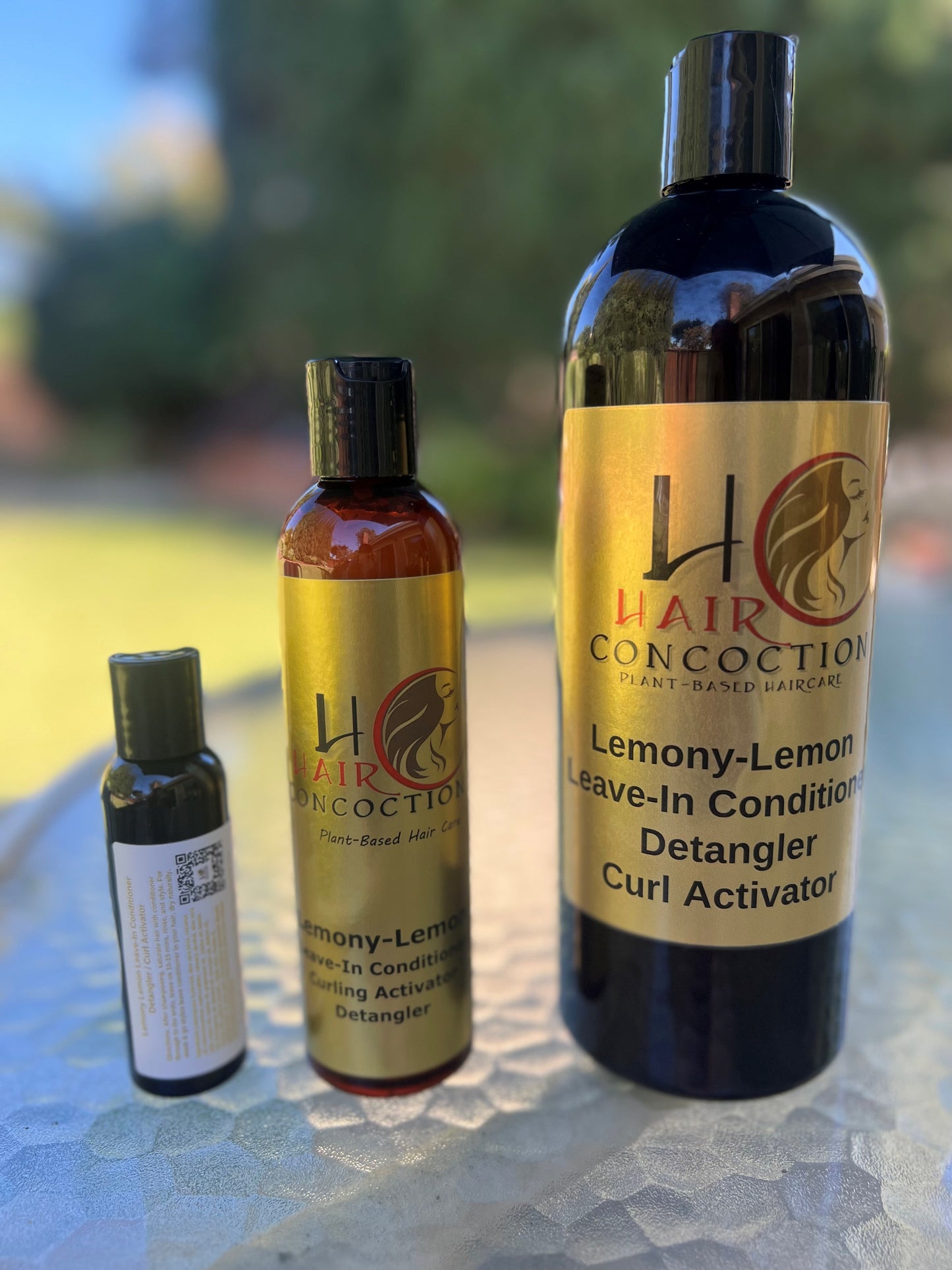 Lemony-Lemongrass Leave-In Conditioner Detangler Curl Activator