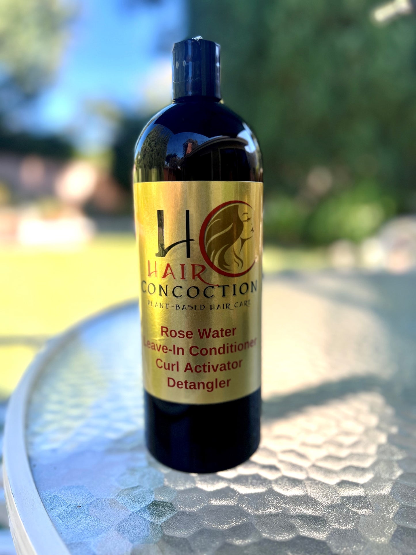 Rose Water Leave-In Conditioner Detangler Curl Activator