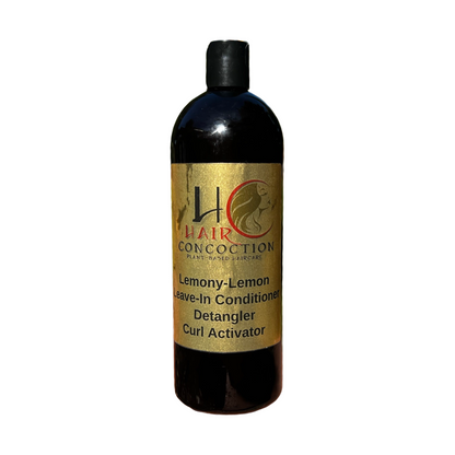 Lemony-Lemongrass Leave-In Conditioner Detangler Curl Activator