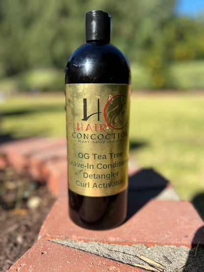 OG Tea Tree with Stimulating Peppermint Leave-In Conditioner Detangler Curl Activator