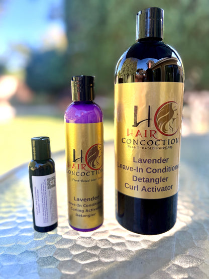 Lavender Leave-In Conditioner Detangler Curl Activator