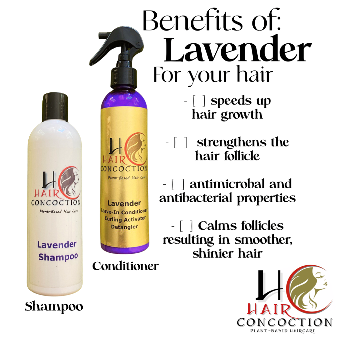 Lavender Leave-In Conditioner Detangler Curl Activator