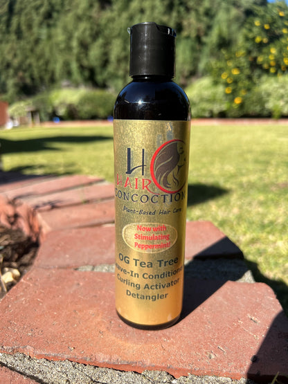 OG Tea Tree with Stimulating Peppermint Leave-In Conditioner Detangler Curl Activator