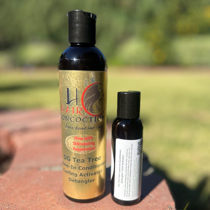 OG Tea Tree with Stimulating Peppermint Leave-In Conditioner Detangler Curl Activator