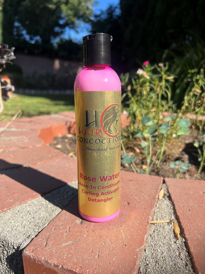 Rose Water Leave-In Conditioner Detangler Curl Activator