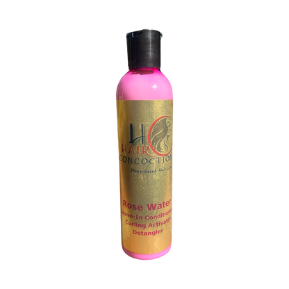 Rose Water Leave-In Conditioner Detangler Curl Activator