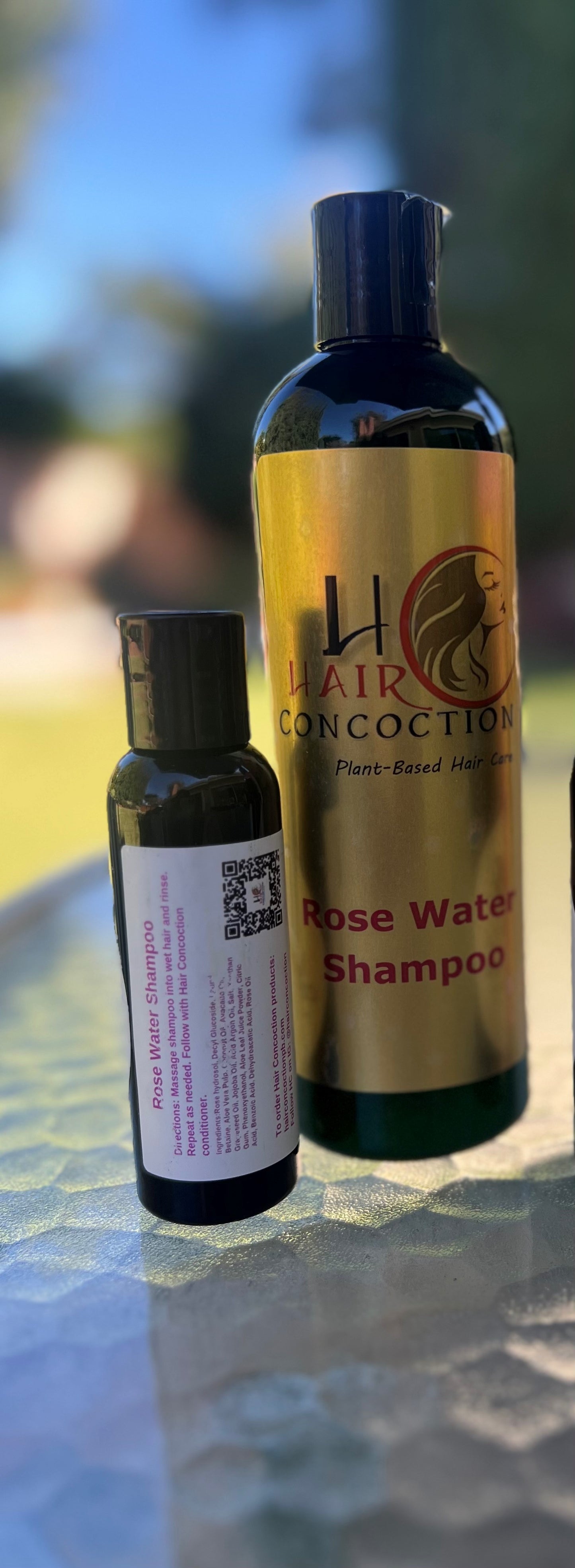 Rose Water Shampoo