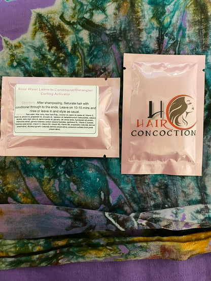 Pouches contain enough product for 2 uses.